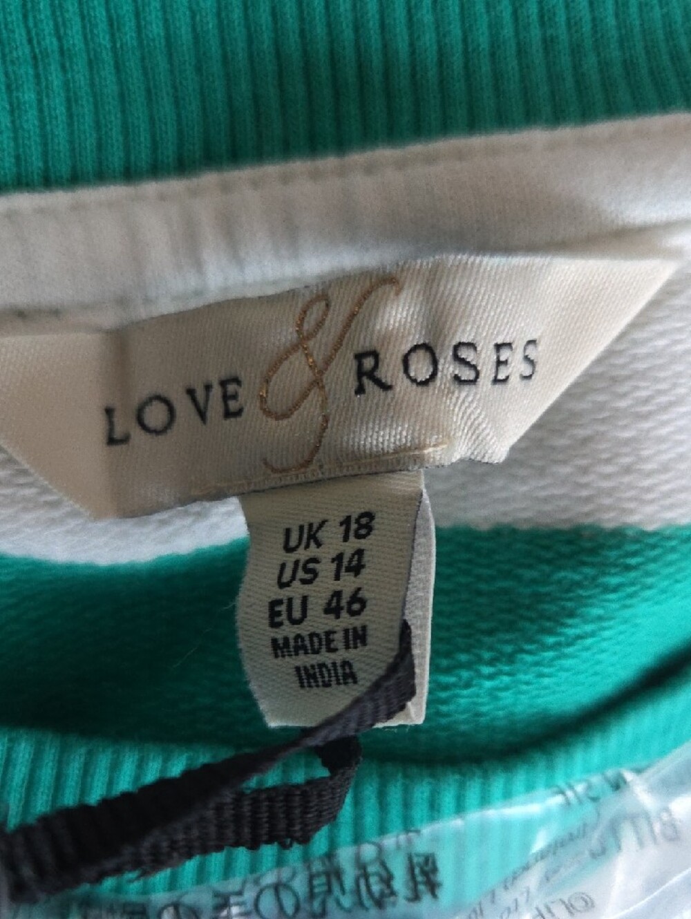 Love And Roses Embroidered Sweatshirt - Picture 6 of 6